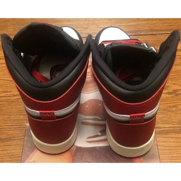 NIKE AIR JORDAN BLACK REIMAGINE TOE 5Y - Picture 4 of 5